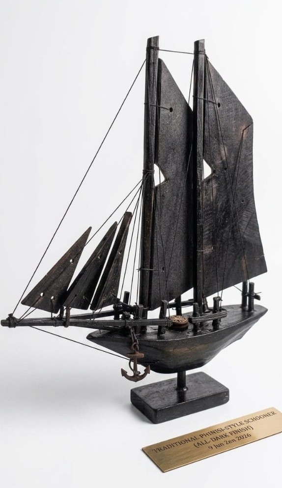 Miniatur Kapal Phinisi - Gambar 2