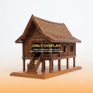 Miniatur Rumah Bugis